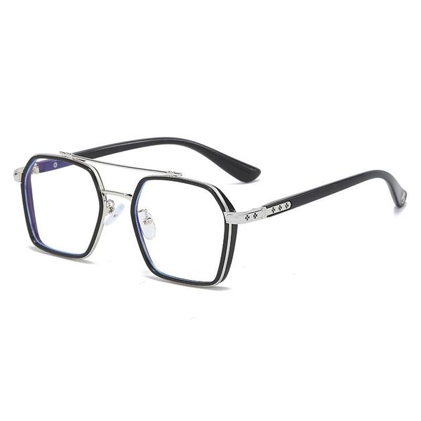 sunglasses trendy myopia glasses rim frame men's and women's retro double beam plain anti-blue light wholesale, White;black
sunglasses trendy myopia glasses rim frame men's and women's retro double beam plain anti-blue light wholesale, White;black