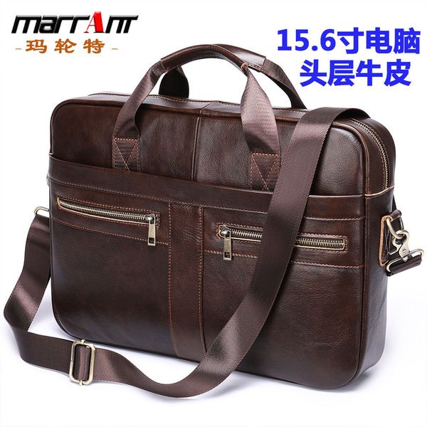 leather maroon men's busins leather briefcase 15.6 inch computer handbag men's bag
leather maroon men's busins leather briefcase 15.6 inch computer handbag men's bag