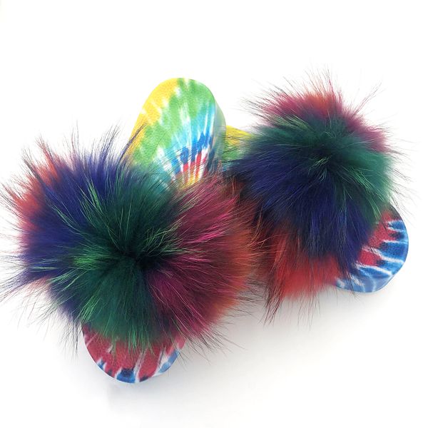 slippers summer women platform rainbow plush fox fur shoes home slippers fashion women outdoor shoes big size platform sandals, Black
slippers summer women platform rainbow plush fox fur shoes home slippers fashion women outdoor shoes big size platform sandals, Black