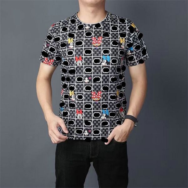 summer fashion brand joker round neck short sleeve couple t-shirt casual jacket for men and women sh24, White;black
summer fashion brand joker round neck short sleeve couple t-shirt casual jacket for men and women sh24, White;black