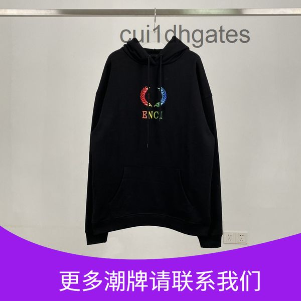 2022 designer blgc hoodies correct high version b home paris colorful embroidery wheat ear hoodie women's autumn and winter loose men&#, Black
2022 designer blgc hoodies correct high version b home paris colorful embroidery wheat ear hoodie women's autumn and winter loose men&#, Black