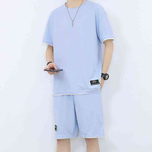 casual sportswear is fashionable and versatile t-shirt waffle short sleeve fashion suit men's shorts pants beach cropped men, Gray
casual sportswear is fashionable and versatile t-shirt waffle short sleeve fashion suit men's shorts pants beach cropped men, Gray