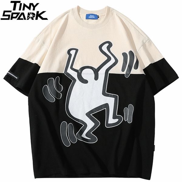 streetwear harajuku patchwork tshirt hip hop graphic print t shirt men summer short sleeve tshirt cotton casual tees 220608, White;black
streetwear harajuku patchwork tshirt hip hop graphic print t shirt men summer short sleeve tshirt cotton casual tees 220608, White;black