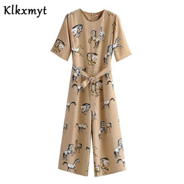 klkxmyt za jumpsuit women fashion horse pattern printed jumpsuits vintage long sleeve with belt female playsuits mujer 210527, Black;white
klkxmyt za jumpsuit women fashion horse pattern printed jumpsuits vintage long sleeve with belt female playsuits mujer 210527, Black;white