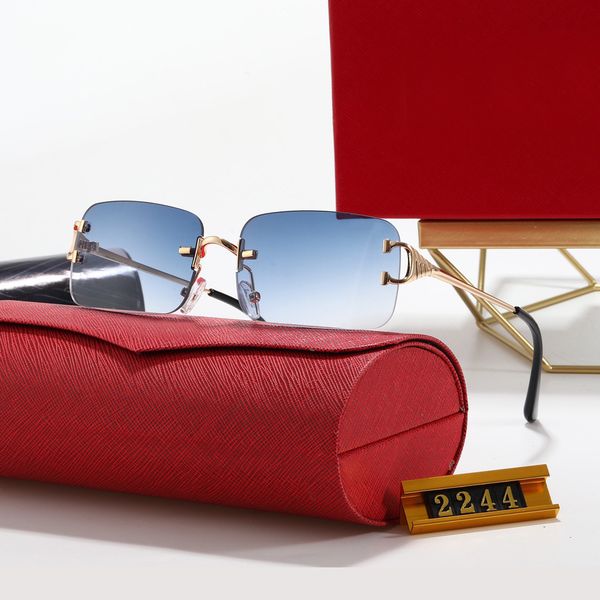 women designer sunglasses mens sunglass male frameless square carti pather gold striped metal frames blue lens eyeglass luxury brand glasses, White;black
women designer sunglasses mens sunglass male frameless square carti pather gold striped metal frames blue lens eyeglass luxury brand glasses, White;black