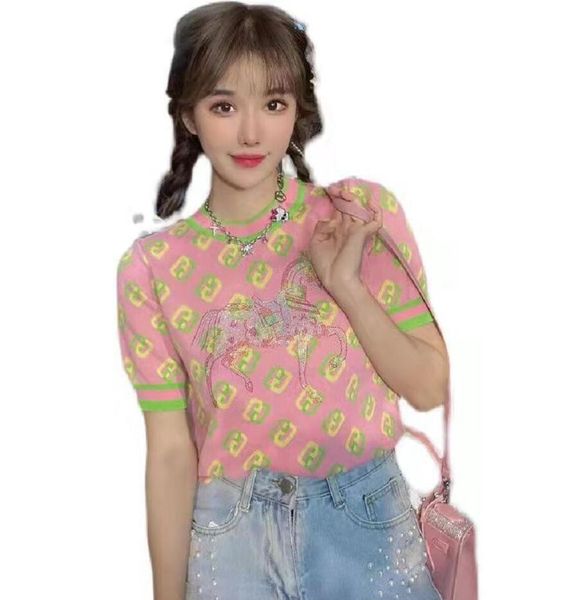 women's t-shirt spring/summer 100% wool sweater casual solid color knit pullover ladies crew neck sweater short sleeve tees, White;black
women's t-shirt spring/summer 100% wool sweater casual solid color knit pullover ladies crew neck sweater short sleeve tees, White;black