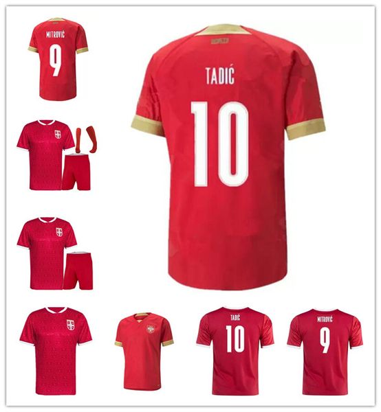2022 2023 serbia soccer jersey vlahovic milivojevic mitrovic kostic 22 tadic kolarov sergel jovic men national team football shirt uniforms, Black;yellow
2022 2023 serbia soccer jersey vlahovic milivojevic mitrovic kostic 22 tadic kolarov sergel jovic men national team football shirt uniforms, Black;yellow