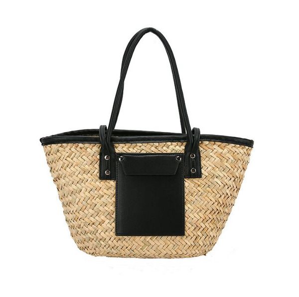 women straw weaving handbag summer new fashion lady beach totes bag luxury brand travel ladies shopper bags bohemian bolsa
women straw weaving handbag summer new fashion lady beach totes bag luxury brand travel ladies shopper bags bohemian bolsa