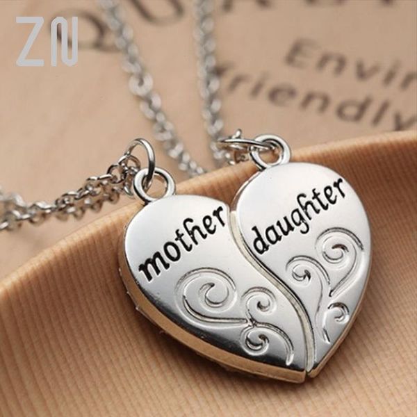 mother and daughter heart necklace women love "mom" mothers day gifts for, Silver
mother and daughter heart necklace women love "mom" mothers day gifts for, Silver