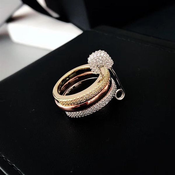s925 sterling silver tricolor pin ring personality rings noble temperament noble temperament superior quality little217h, Golden;silver
s925 sterling silver tricolor pin ring personality rings noble temperament noble temperament superior quality little217h, Golden;silver