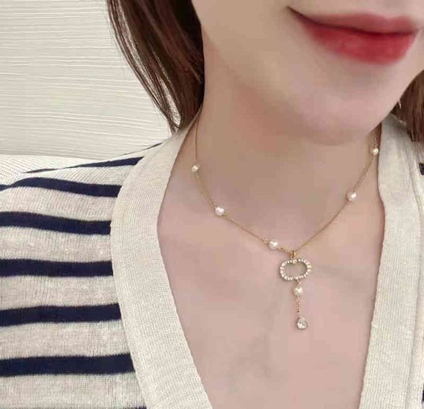 d home summer new water drop pearl suit earrings women's bracelet2022 luxury brand fashion design versatile necklace, Silver
d home summer new water drop pearl suit earrings women's bracelet2022 luxury brand fashion design versatile necklace, Silver
