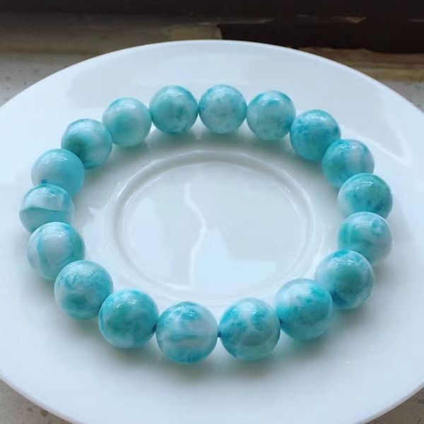 natural blue larimar round beads bracelet women men 11mm stretch beads gemstone larimar bracelet jewelry aaaaaa, Silver
natural blue larimar round beads bracelet women men 11mm stretch beads gemstone larimar bracelet jewelry aaaaaa, Silver