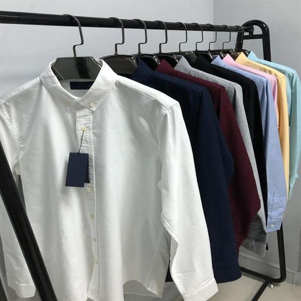 men's designer little horse shirt spring autumn cotton long sleeve oxf263w, White;black
men's designer little horse shirt spring autumn cotton long sleeve oxf263w, White;black