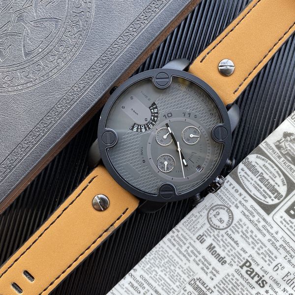 2022 men luxury watches six stitches series all the dials work mens quartz watch brand rubber strap chronograph clock 52 mm diameter style o, Slivery;brown
2022 men luxury watches six stitches series all the dials work mens quartz watch brand rubber strap chronograph clock 52 mm diameter style o, Slivery;brown
