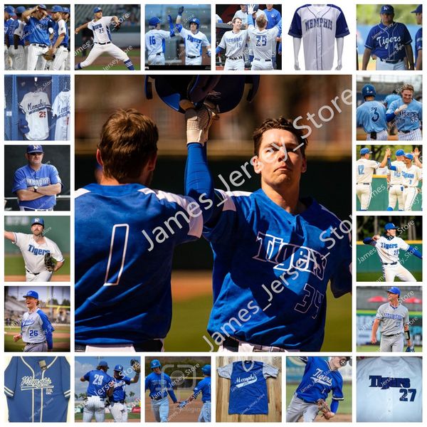 2022 ncaa custom memphi tigers stitched college baseball jersey 28 david warren 29 cade hennemann 30 jacob gilmore 32 tanner booth 33 drew e, Black
2022 ncaa custom memphi tigers stitched college baseball jersey 28 david warren 29 cade hennemann 30 jacob gilmore 32 tanner booth 33 drew e, Black