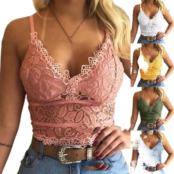 bras women lace vest crop ladies sleeveless bralette bra lingerie v-neck unpadded club underwear cropped camisole tank z2aq#, Red;black
bras women lace vest crop ladies sleeveless bralette bra lingerie v-neck unpadded club underwear cropped camisole tank z2aq#, Red;black