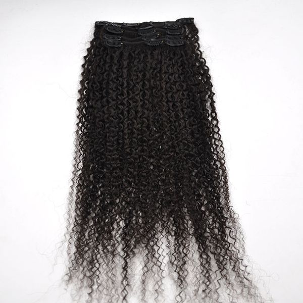 elibess brand mongolian afro kinky curly weave remy hair clip in human hair extensions natural color full head 8pcs/set 120g ship free, Black
elibess brand mongolian afro kinky curly weave remy hair clip in human hair extensions natural color full head 8pcs/set 120g ship free, Black