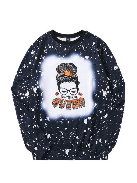 figure graphic sweatshirt z8jl#, Black
figure graphic sweatshirt z8jl#, Black