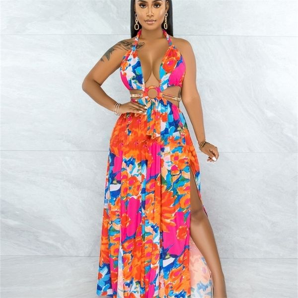 ins test women floral print summer dresses bohemian style halter sleeveless backless high waist split ankle length dress 220526, Black;gray
ins test women floral print summer dresses bohemian style halter sleeveless backless high waist split ankle length dress 220526, Black;gray