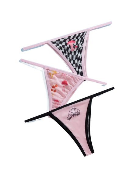 romwe x punpun 3pack cartoon graphic panty set q84h#, Black;red
romwe x punpun 3pack cartoon graphic panty set q84h#, Black;red