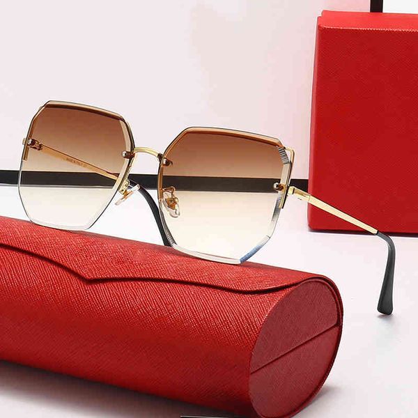 2022 new sunglasses men's and women's frameless sunglasses outdoor anti ultraviolet glasses luxury brand designer metal sun glass, White;black
2022 new sunglasses men's and women's frameless sunglasses outdoor anti ultraviolet glasses luxury brand designer metal sun glass, White;black