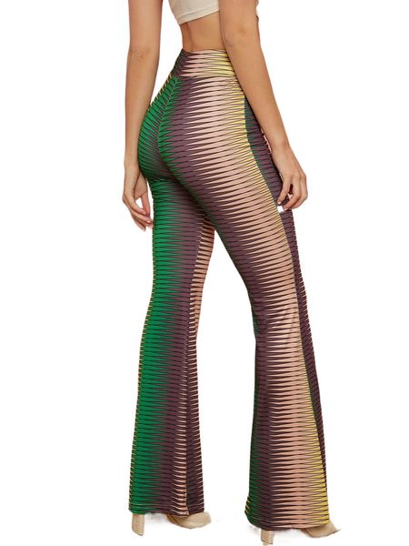 ombre print flare leg pants l1mu#, Black;white
ombre print flare leg pants l1mu#, Black;white