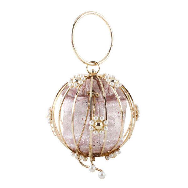 nxy evening bags luxury spherical cage lock flannel women handbags beige pearl crystal shoulder ladies purse chain messenger 220506
nxy evening bags luxury spherical cage lock flannel women handbags beige pearl crystal shoulder ladies purse chain messenger 220506