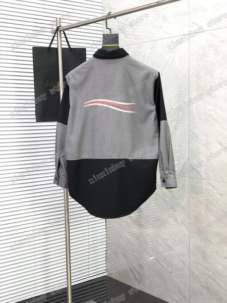 22ss men women designers jackets paris sea wave print cotton fabric man lapel neck streetwear black gray m-2xl, Black;brown
22ss men women designers jackets paris sea wave print cotton fabric man lapel neck streetwear black gray m-2xl, Black;brown