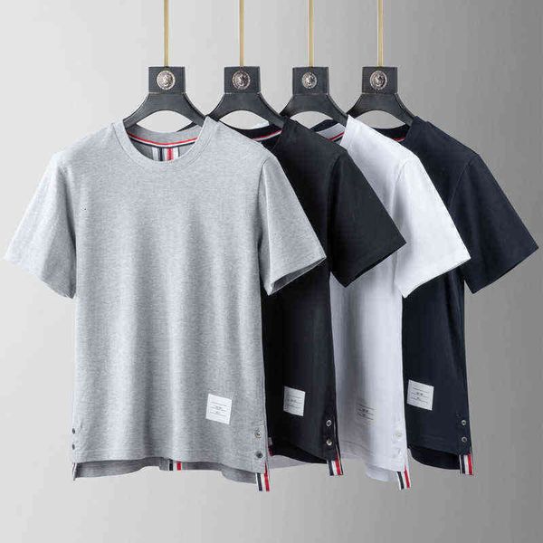 classic t shirts four-stripes preppy high version cotton summer back stripe red white blue tb round neck short sleeve men's fashion men, White;black
classic t shirts four-stripes preppy high version cotton summer back stripe red white blue tb round neck short sleeve men's fashion men, White;black