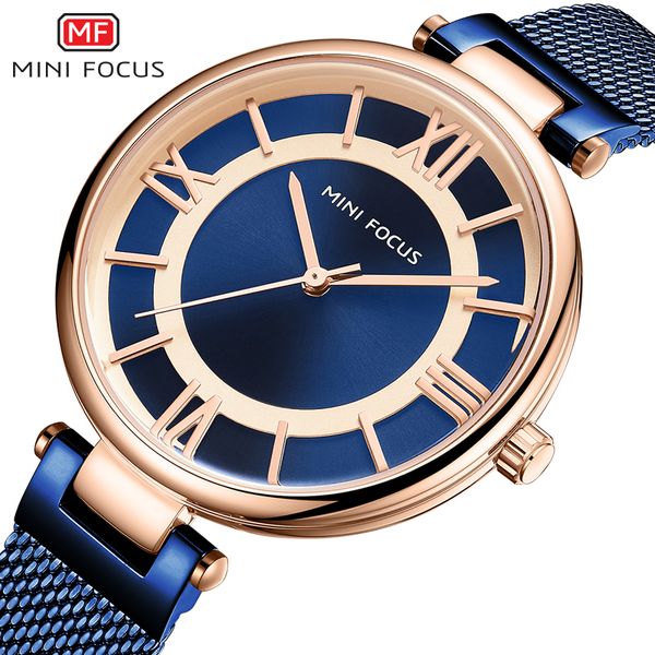 minifocus brand women watches waterproof rose gold stainless steel mesh strap luxury fashion quartz reloj mujer relogio feminino
minifocus brand women watches waterproof rose gold stainless steel mesh strap luxury fashion quartz reloj mujer relogio feminino