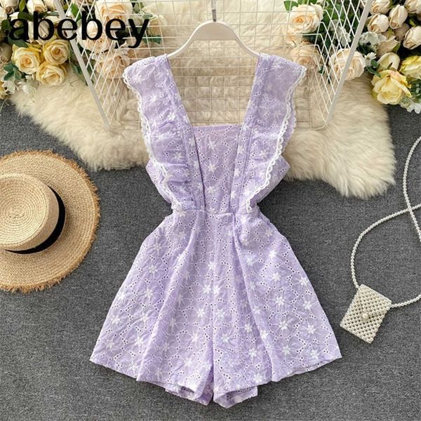 women floral strap rompers retro hollow square collar sleeveless wide leg short rompers casual fashion print rompers 210715, Black;white
women floral strap rompers retro hollow square collar sleeveless wide leg short rompers casual fashion print rompers 210715, Black;white