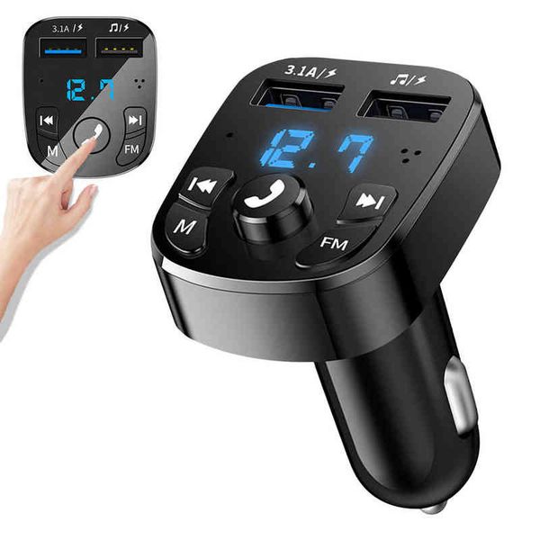 dual usb car charger car hands-wireless bluetooth fm transmitter mp3 charger dual equipped player bluetooth led display w220328
dual usb car charger car hands-wireless bluetooth fm transmitter mp3 charger dual equipped player bluetooth led display w220328