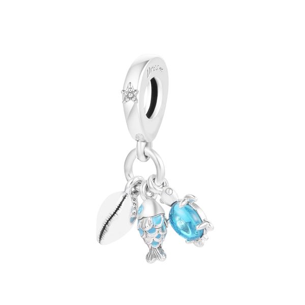 fish turtles and conch charm silver color charm fit original europe pandora charms bracelets & bangle mother kids jewelry woman clover, Black
fish turtles and conch charm silver color charm fit original europe pandora charms bracelets & bangle mother kids jewelry woman clover, Black
