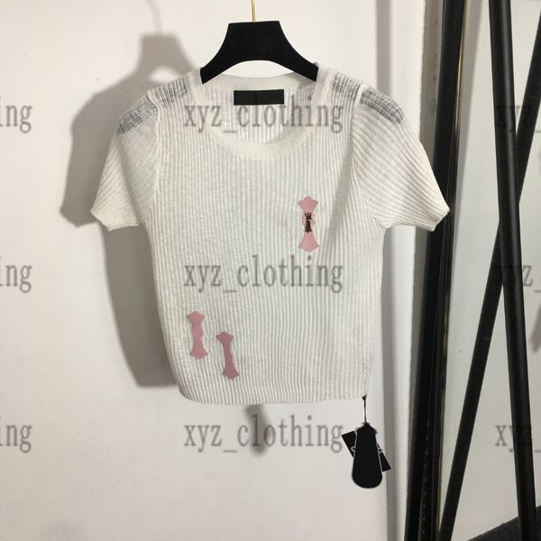 newly women t shirts 22ss summer designer knitted t-shirts thin slim all-match short-sleeved knitted sweater high-end womens short tees high, White
newly women t shirts 22ss summer designer knitted t-shirts thin slim all-match short-sleeved knitted sweater high-end womens short tees high, White