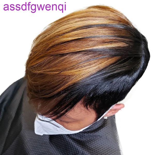short honey blonde ombre color brazilian human hair bob wig with bangs pixie cut straight non lace front wigs for women, Black;brown
short honey blonde ombre color brazilian human hair bob wig with bangs pixie cut straight non lace front wigs for women, Black;brown