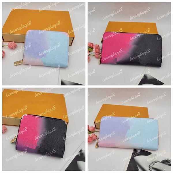 5a zippy wallets coin purse woman purses designer wallet womans purse monogram canvas printed gradation genuine leather pink blue spring in, Red;black
5a zippy wallets coin purse woman purses designer wallet womans purse monogram canvas printed gradation genuine leather pink blue spring in, Red;black