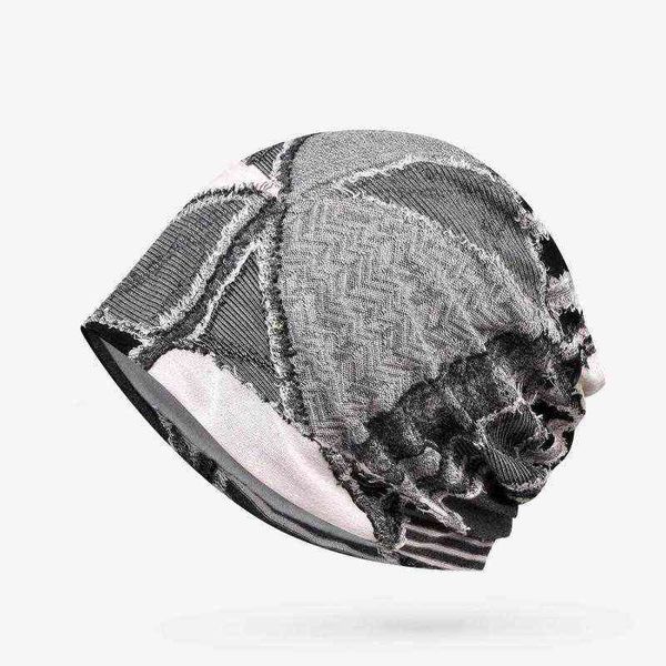 cokk new spring summer thin hat men women beanie cotton soft geometric pattern skullies hats j220722, Blue;gray
cokk new spring summer thin hat men women beanie cotton soft geometric pattern skullies hats j220722, Blue;gray