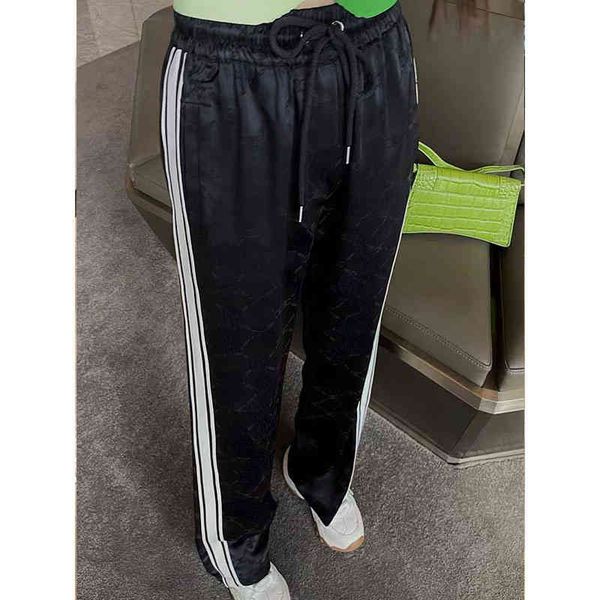 women's pants & capris e&c home black wide legged for women in summer thin high waist thin and drooping, Black;white
women's pants & capris e&c home black wide legged for women in summer thin high waist thin and drooping, Black;white