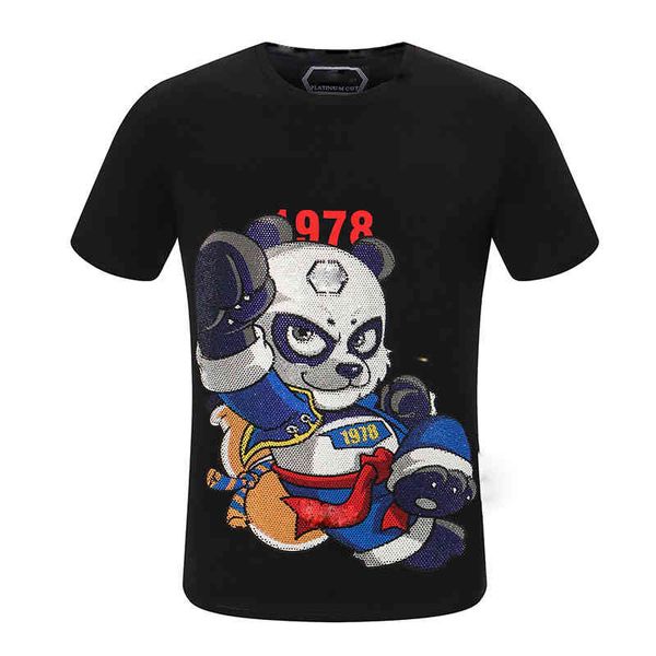 men's t-shirts designer skull crystal mens t-shirt summer tees basic solid print letter bear skateboard casual punk tee shirts fashion, White;black
men's t-shirts designer skull crystal mens t-shirt summer tees basic solid print letter bear skateboard casual punk tee shirts fashion, White;black