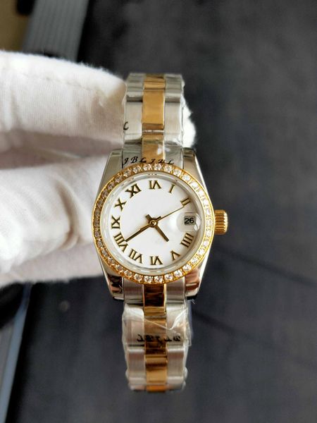 new fashion women's automatic watches diamond bezel 26mm womens mechanical 2813 movement watch stainless steel strap lady woman watch w, Slivery;brown
new fashion women's automatic watches diamond bezel 26mm womens mechanical 2813 movement watch stainless steel strap lady woman watch w, Slivery;brown