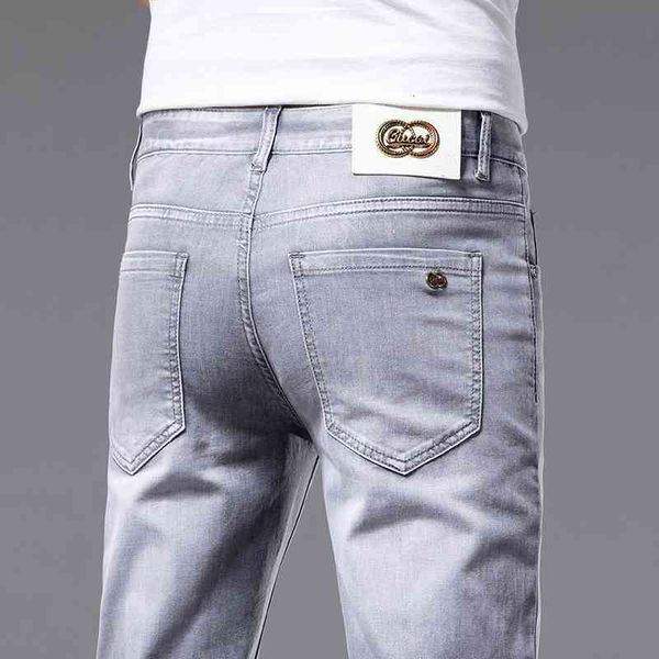 men's jeans spring men's jeans small foot slim fit cotton elastic tide brand korean youth double g hybrid pants 8u6k, Blue
men's jeans spring men's jeans small foot slim fit cotton elastic tide brand korean youth double g hybrid pants 8u6k, Blue