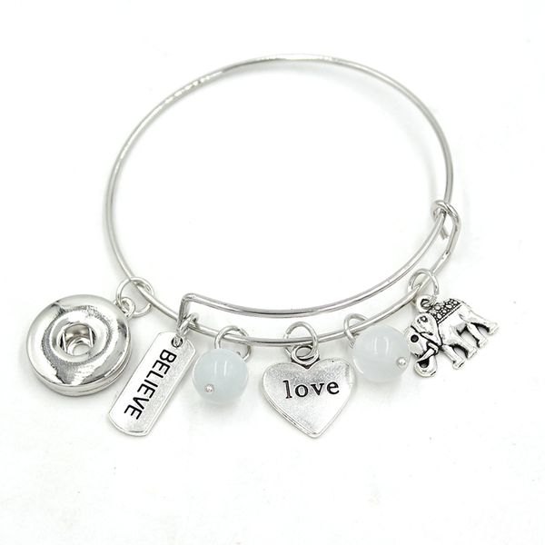 wholesale expandable wire bracelet with white cat's eye stones inspiration believe elephant bracelets for women gifts snap jewelry puls, Golden;silver
wholesale expandable wire bracelet with white cat's eye stones inspiration believe elephant bracelets for women gifts snap jewelry puls, Golden;silver