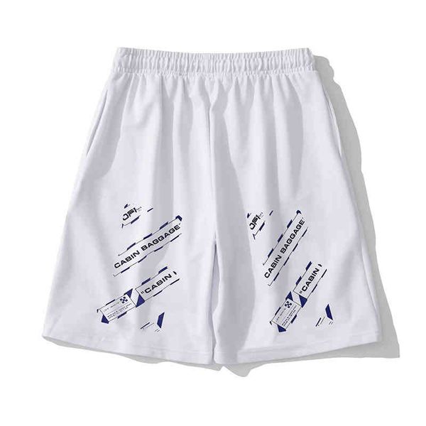 men's fashion trend new personality casual brand shorts wholesale off pants summer ow tooling loose beach sports, White;black
men's fashion trend new personality casual brand shorts wholesale off pants summer ow tooling loose beach sports, White;black