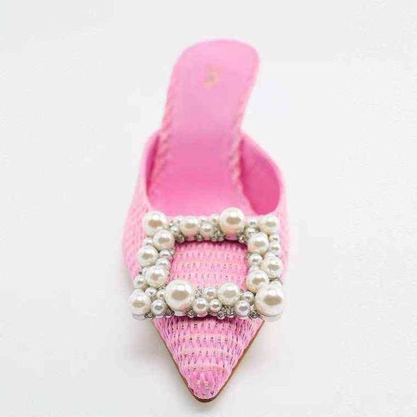 slippers pumps women shoes new style square button rhinestone high heels pointed, Black
slippers pumps women shoes new style square button rhinestone high heels pointed, Black