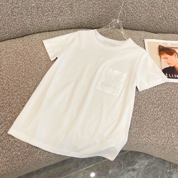 women's t-shirt designer 2022 embroidered letter round neck solid white short sleeve t-shirt women's summer loose casual cotton ha
women's t-shirt designer 2022 embroidered letter round neck solid white short sleeve t-shirt women's summer loose casual cotton ha