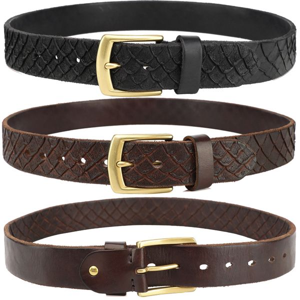 fashion classic men's designer belt women's casual thickening personality hand carved automatic smooth buckle retro cowhide decora, Black;brown
fashion classic men's designer belt women's casual thickening personality hand carved automatic smooth buckle retro cowhide decora, Black;brown