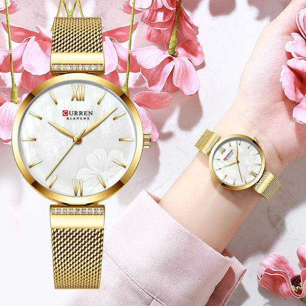 curren luxury casual quartz ladies watch fashion charm bracelet stainless steel women watches simple female clock
curren luxury casual quartz ladies watch fashion charm bracelet stainless steel women watches simple female clock