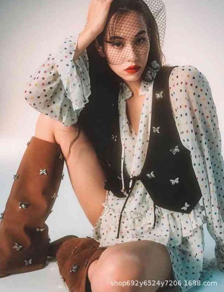 women's vests spring and summer xiaozhongchao brand design black bow tie waistcoat fashionable mc74, Black;white
women's vests spring and summer xiaozhongchao brand design black bow tie waistcoat fashionable mc74, Black;white