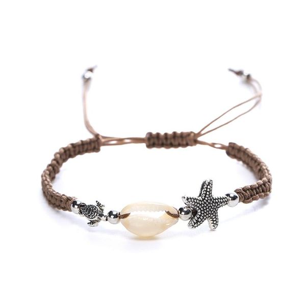 braided bracelet - hand-woven bracelet anklet with shells starfish great surfer hawaiian style jewelry - adjustable sy222, Golden;silver
braided bracelet - hand-woven bracelet anklet with shells starfish great surfer hawaiian style jewelry - adjustable sy222, Golden;silver