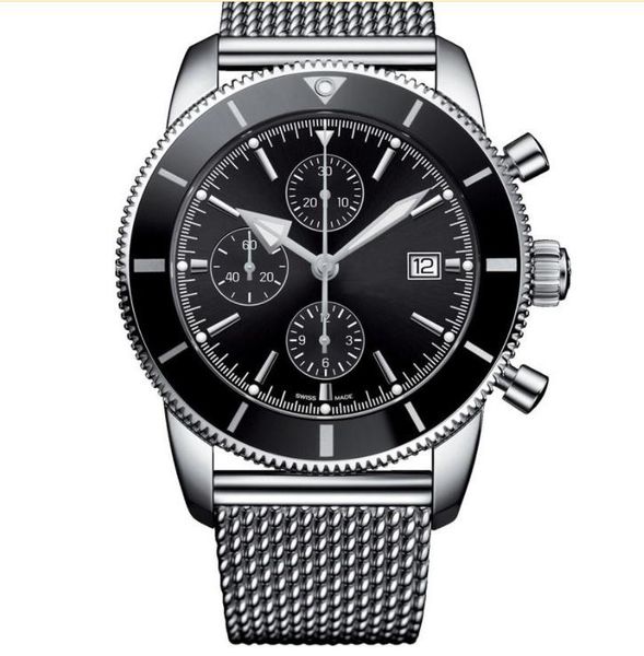 grade aaa brietling u1 luxury superocean heritage watch 44 mm b20 steel belt automatic mechanical quartz movement full working men wrist wa, Slivery;brown 
grade aaa brietling u1 luxury superocean heritage watch 44 mm b20 steel belt automatic mechanical quartz movement full working men wrist wa, Slivery;brown